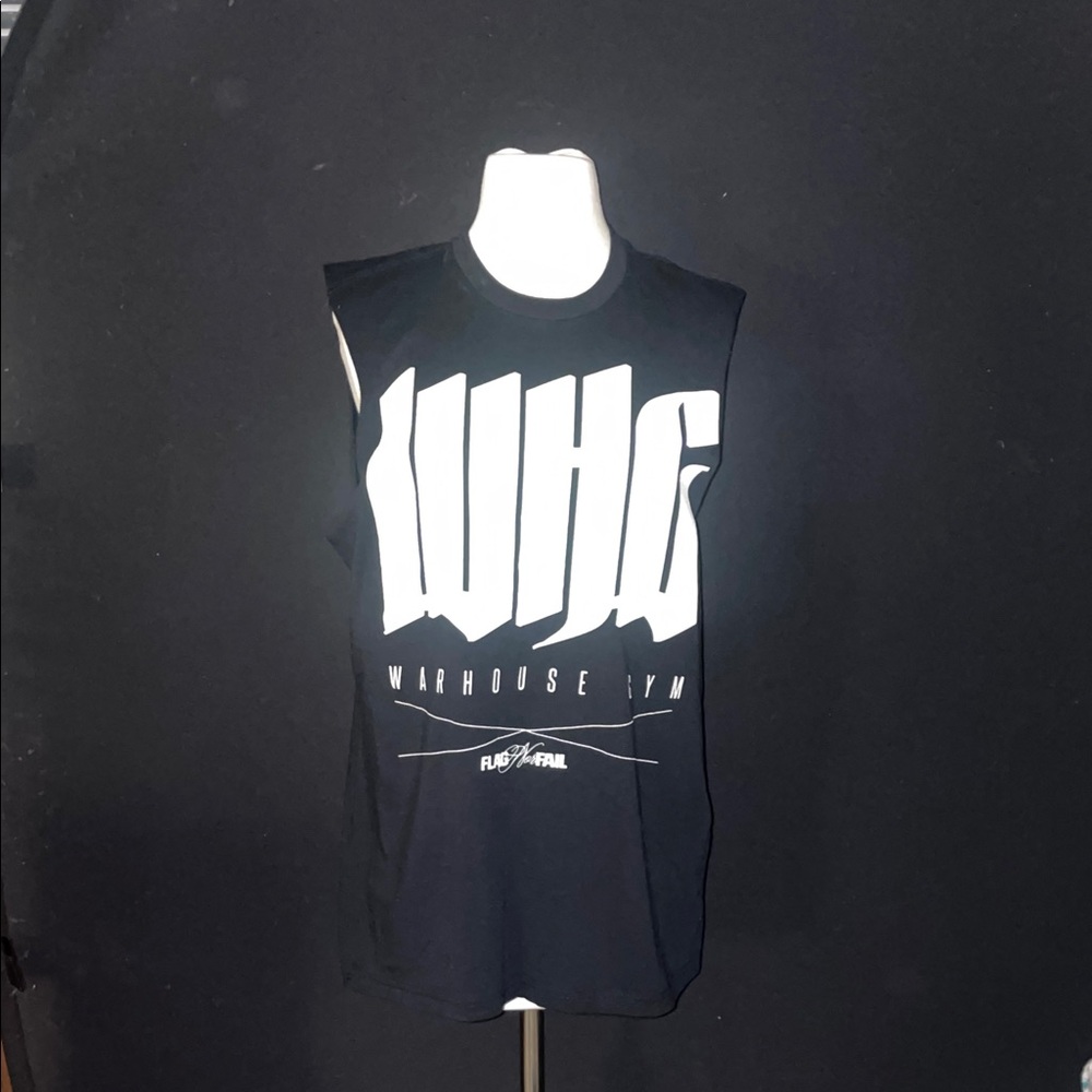 Flag Nor Fail Black Tank Top